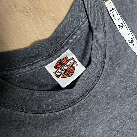 Harley Davidson Gray 2012 T Shirt. Loess Hills Iowa. Fits M/L. See‎ photos! - Picture 7 of 8